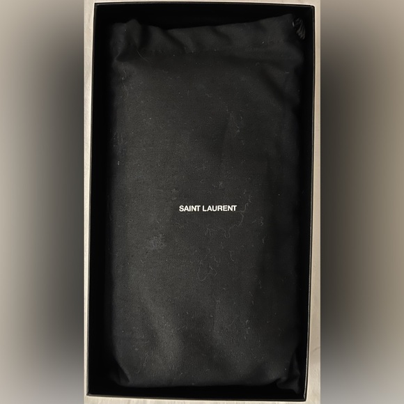 Saint Laurent YSL Quilted V Stitch Cassandra Zip Around Wallet full inclusion EC - Picture 3 of 12